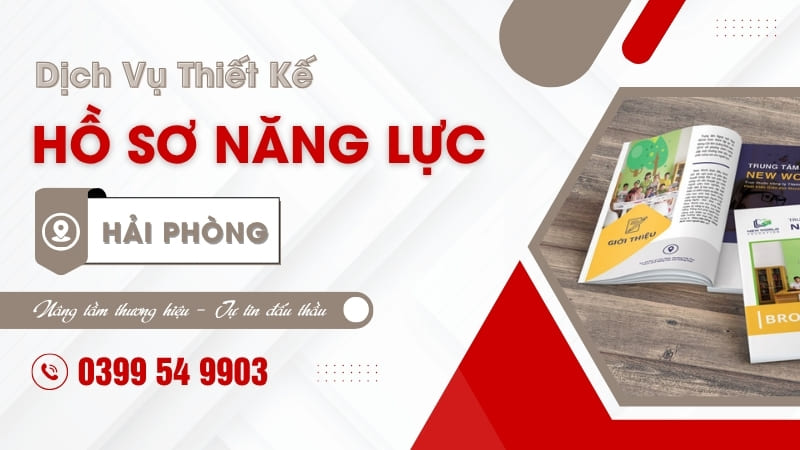 
							Đơn vị thiết kế hồ sơ năng lực Hải Phòng nhanh chóng